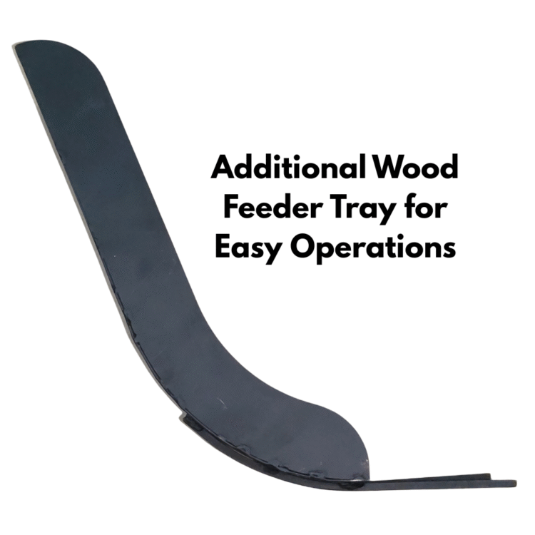 wood feeding tray